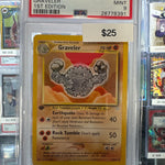 Pokemon 1st edition Graveler PSA 9