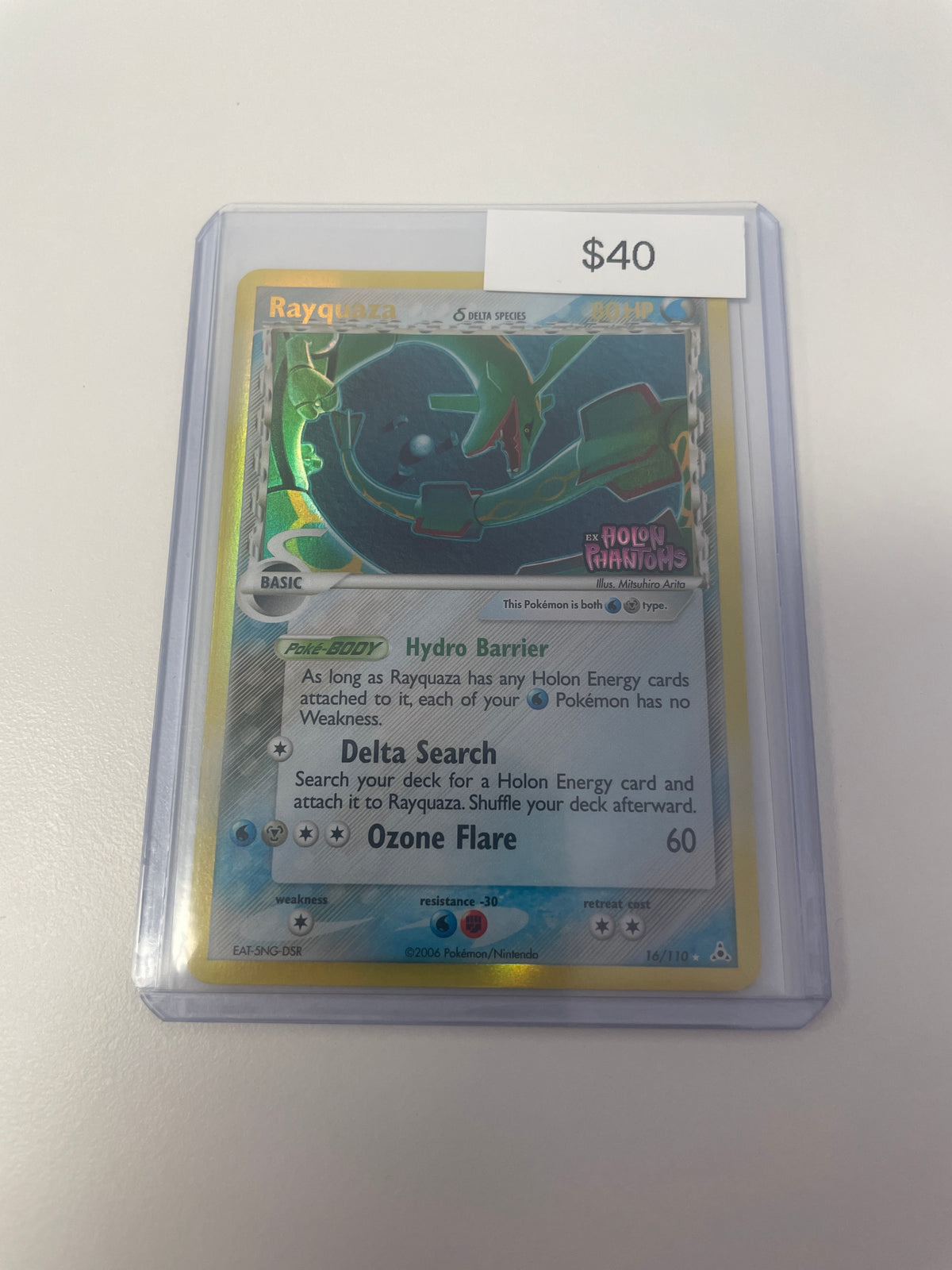 Pokemom Rayquaza Delta Species #16/110