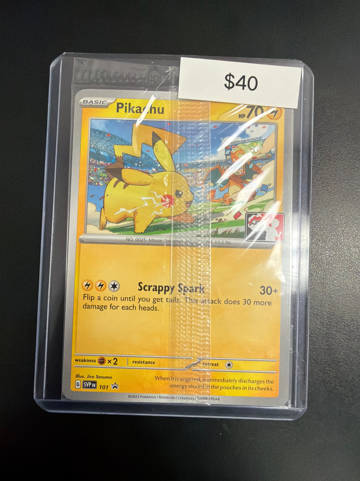 Pokemon Pikachu PLAY! Stamp #101 Sealed