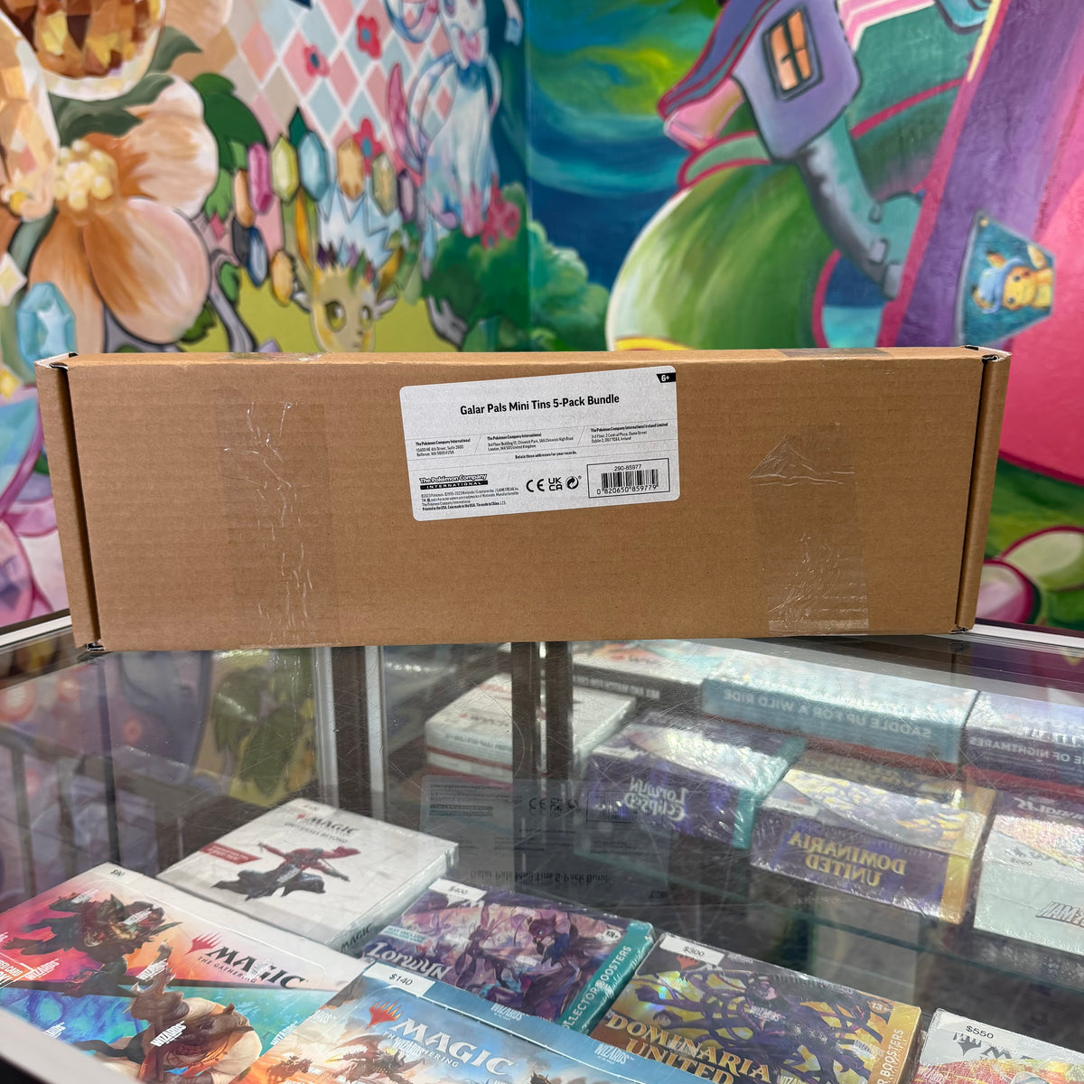 Pokemon Galar Pals Mini Tim Box (5 Mini Tins)