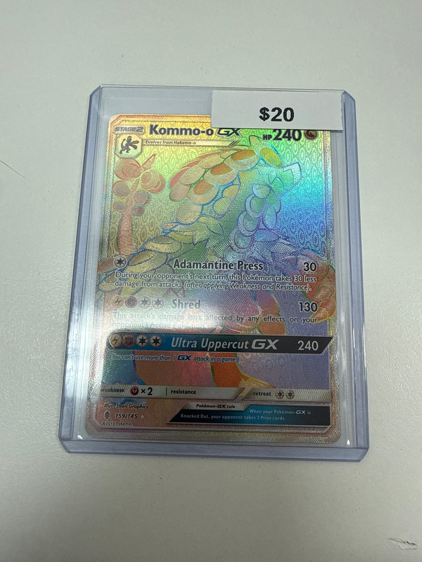 Pokemon Kommo-O Gx #159/145