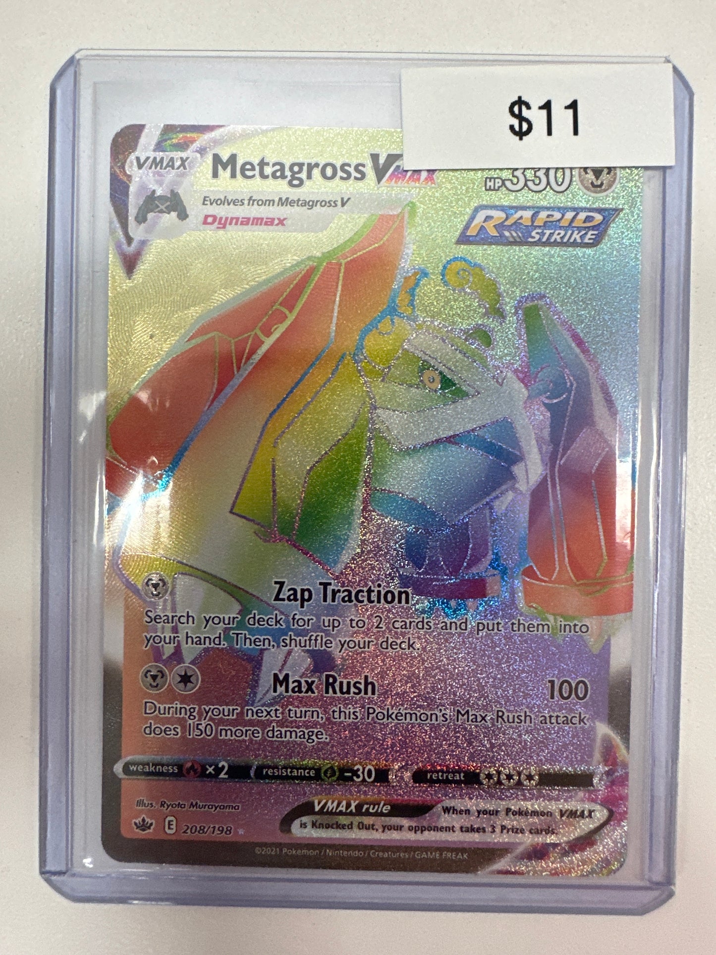 Pokemon Metagross Vmax 208/198