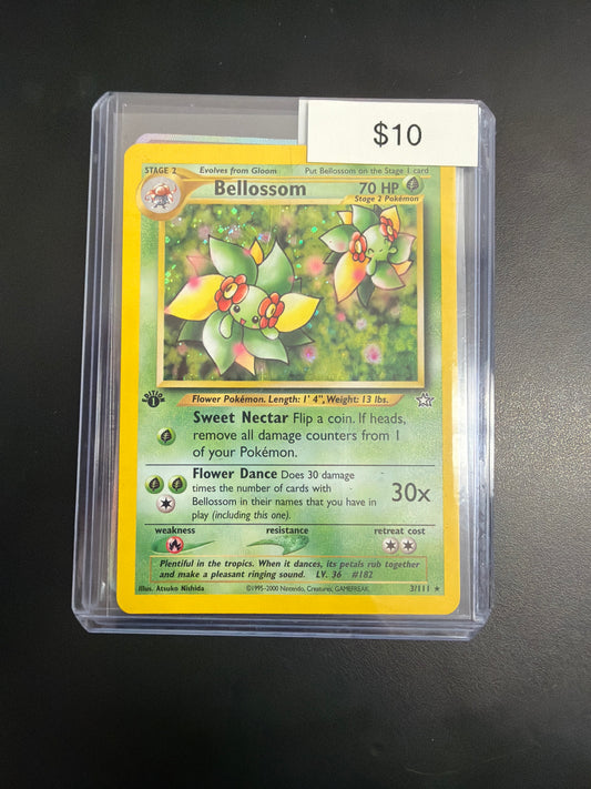 Pokemon Bellossom Neo 1st Ed. 3/111 DM