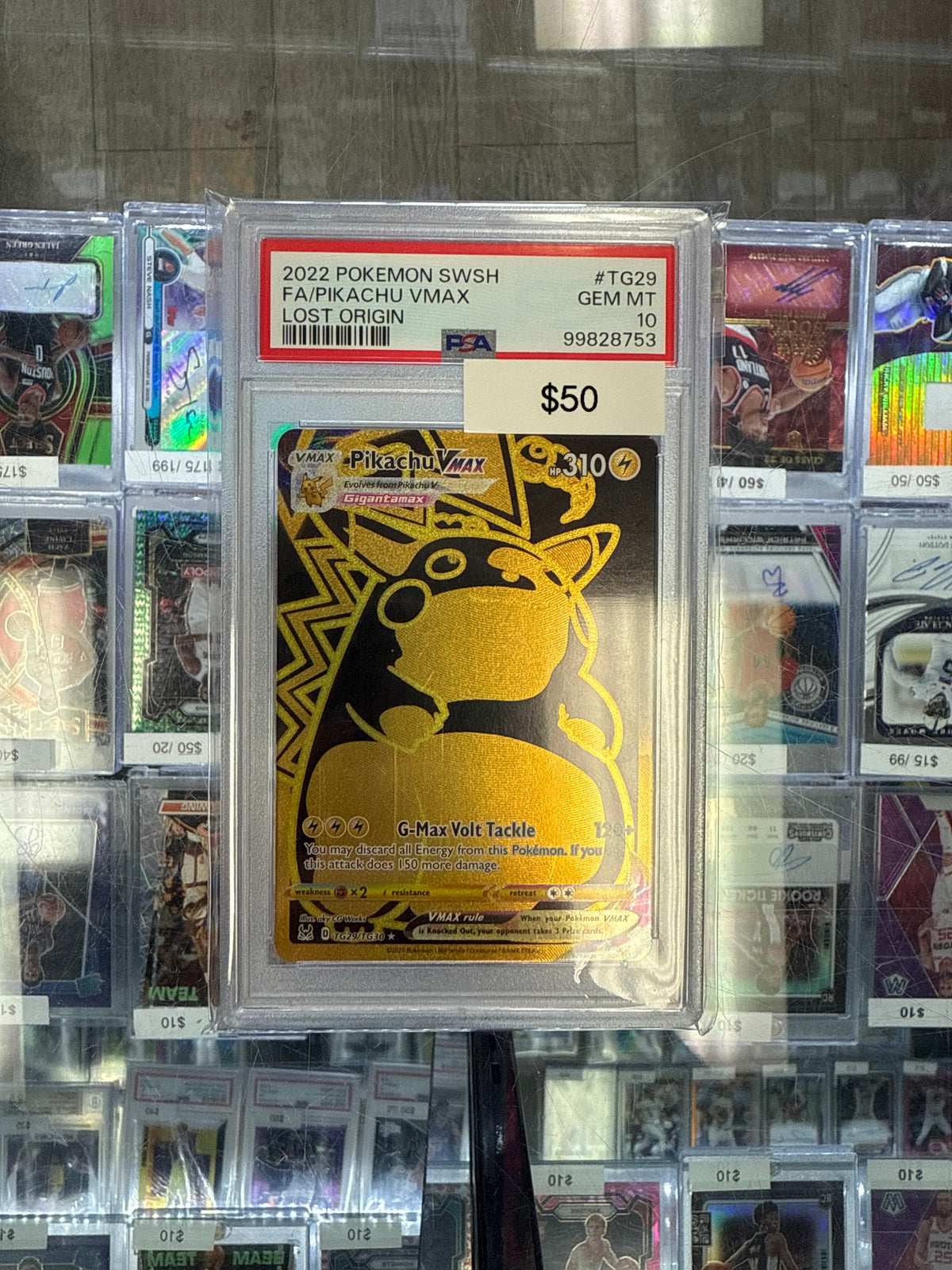 Pokémon Pikachu VMAX PSA 10