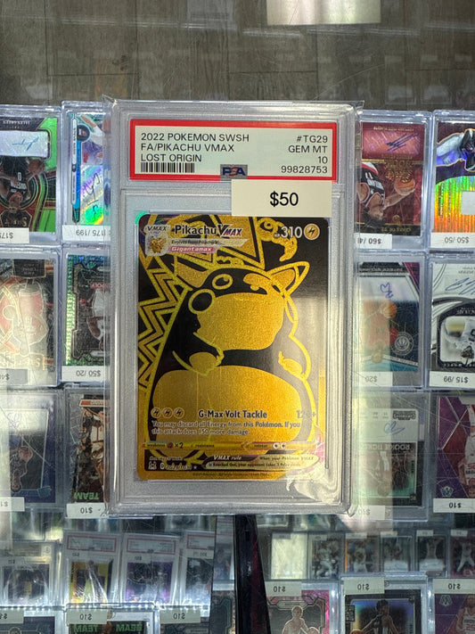Pokémon Pikachu VMAX PSA 10