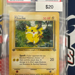 Pokemon Jungle Pikachu 60/64 1st Edition PSA 6