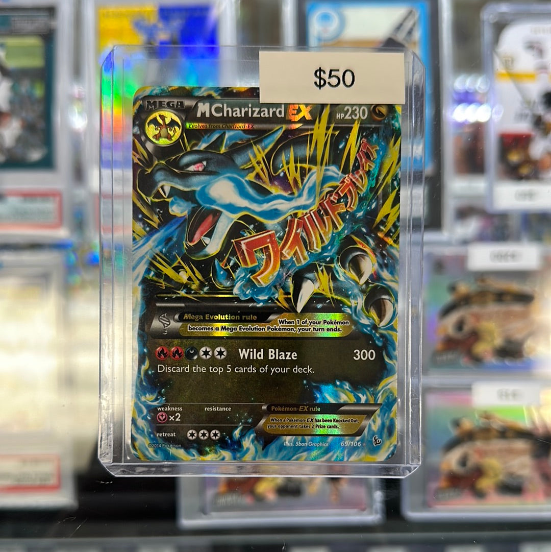 Pokémon XY flash fire Charizard EX 69/106
