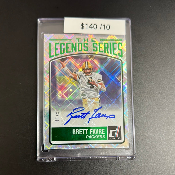 2016 Donruss Aaron Rodgers Legend Of The Game Auto 