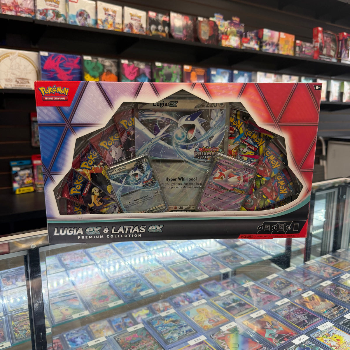 Pokemon Lugia Ex & Latias Ex Premium Collection