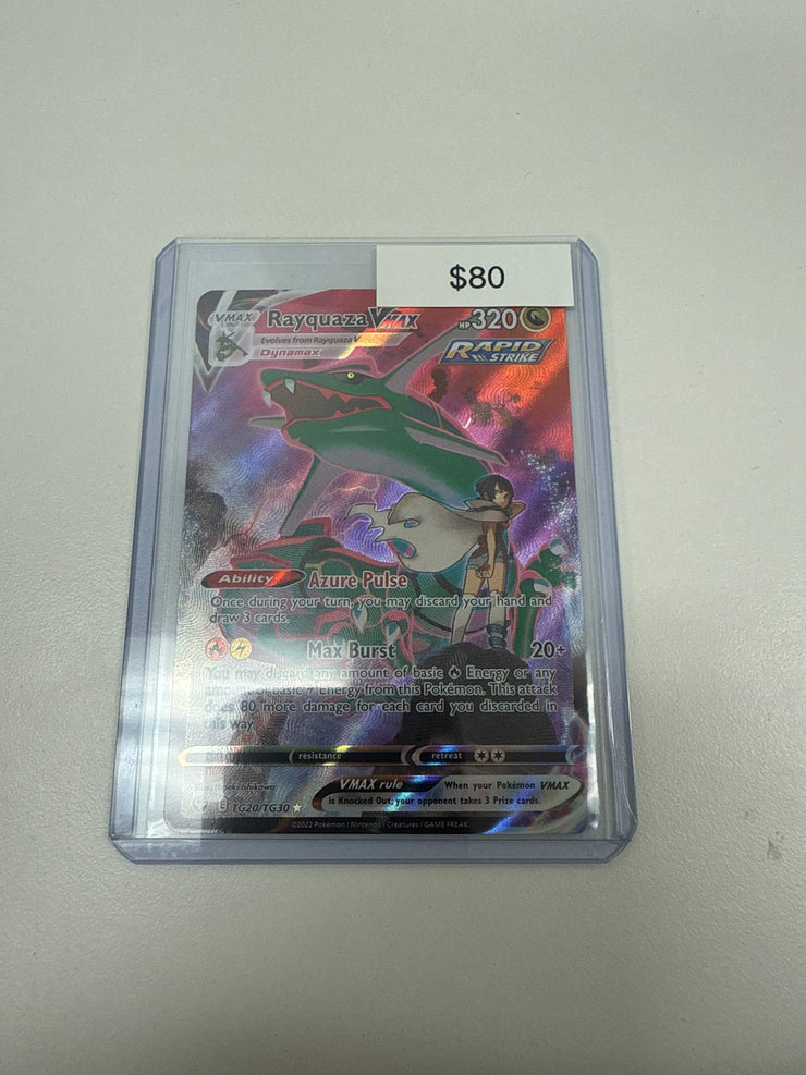 Pokémon Rayquaza VMAX Silver Tempest TG20/TG30