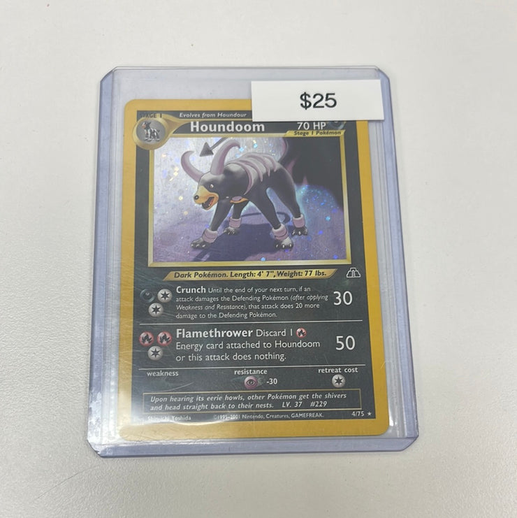 Pokémon Houndoom Neo Discovery Holo 4/75