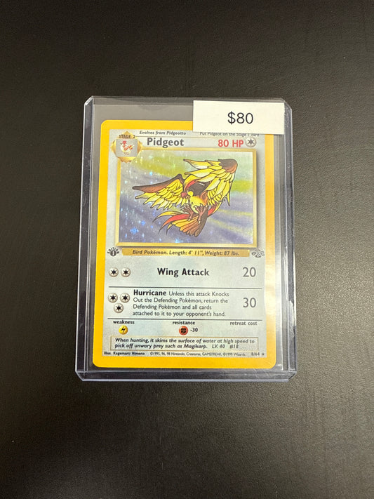 Pokémon PIDGEOT 1st Ed. 8/64
