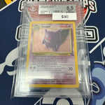 Pokemon Fossil Gengar Holo #5/62 BGS 8.5
