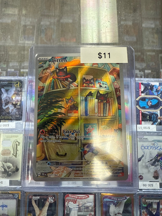 Pokemon Litten #167/162