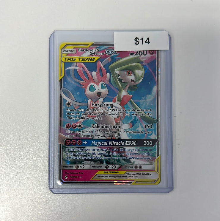 Pokémon GARDEVOIR & Sylveon GX 130/214