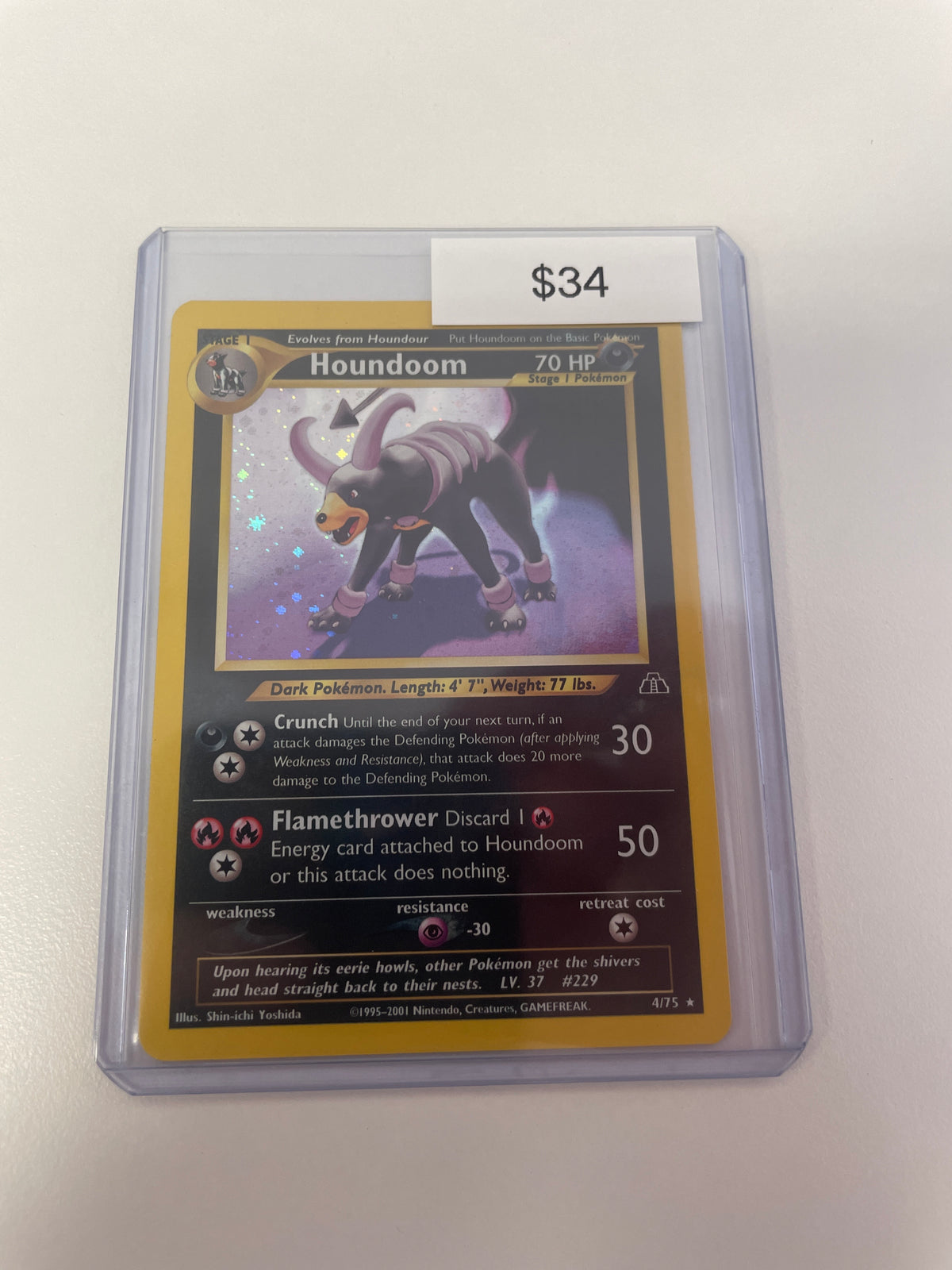 Pokemon Houndoom Holo #4/75