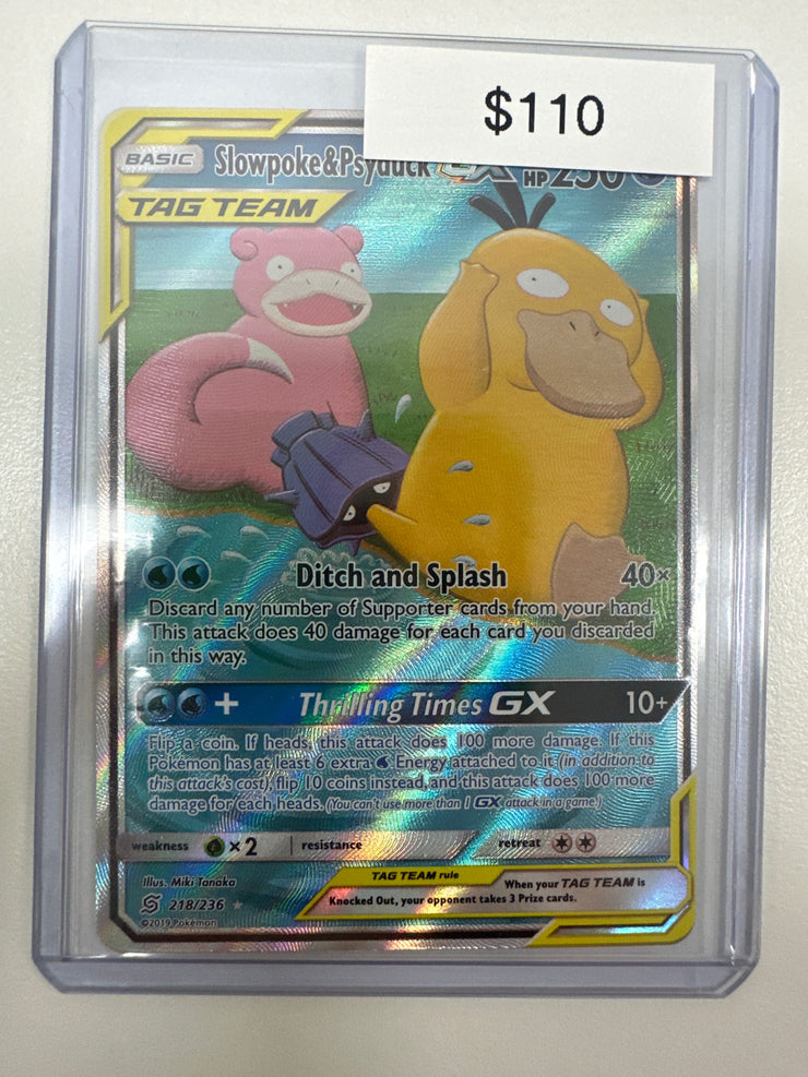 Pokémon Slowpoke & Psyduck GX 218/236