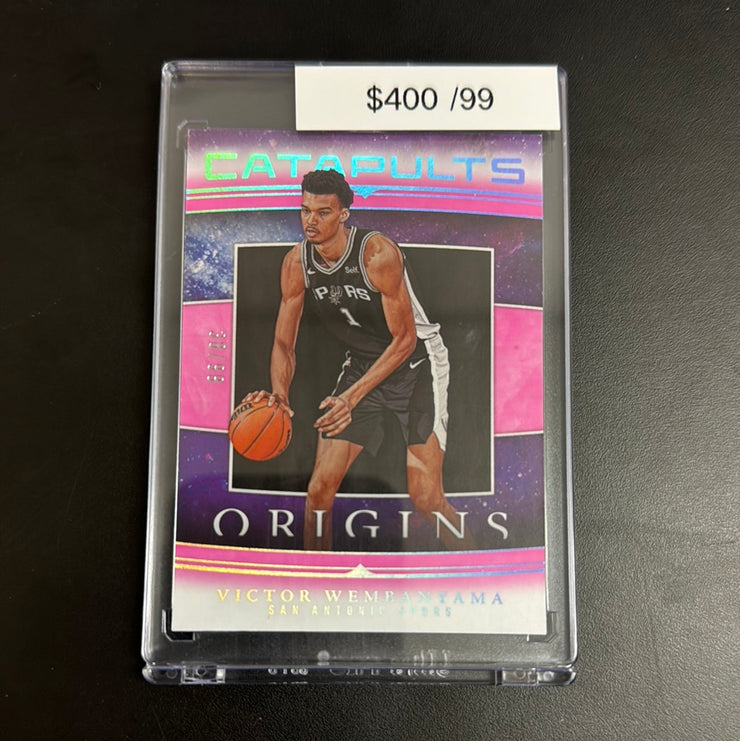 2023/24 Origins Victor Wembanyama Cartupults Pink /99 