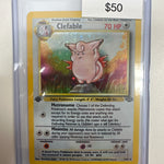 Pokemon Clefable 1st edition Jungle Holo 1/64