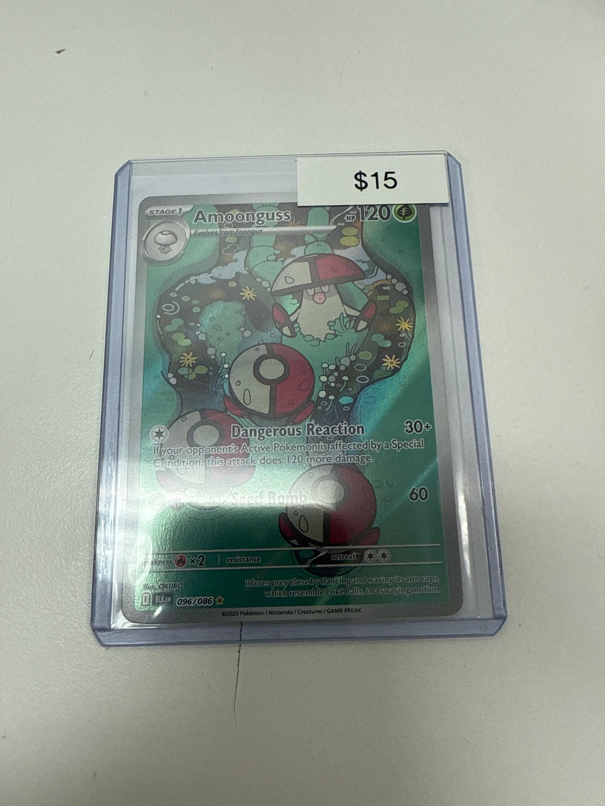 Pokemon Black Flare Amoonguss #096/086