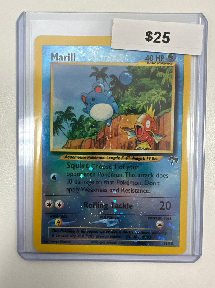 Pokemon Southern Islands Maril Holo 11/18