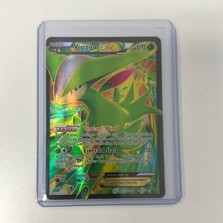 Pokémon Plasma Blast VIRIZION EX 96/101