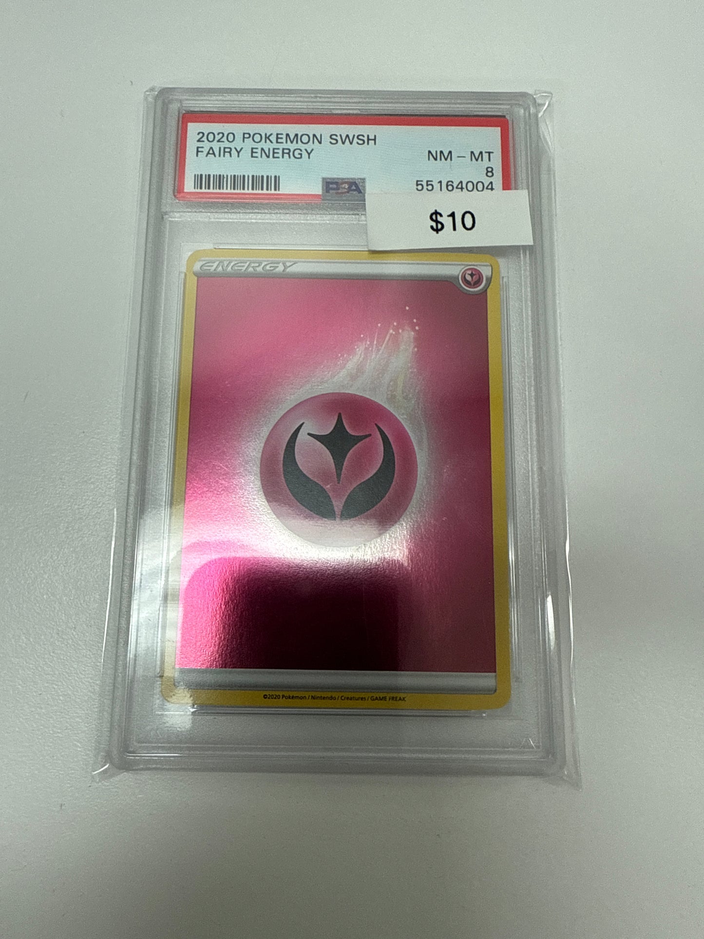Pokemon Fairy Energy PSA 8