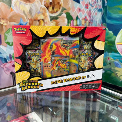 (04/24 Drop) Pokemon Ascended Heroes Mega Emboar ex Box