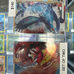 Pokemon Kyogre & Groudon Legend 87/90 & 88/90