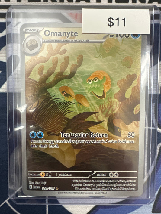 Pokemon Omanyte 180/165