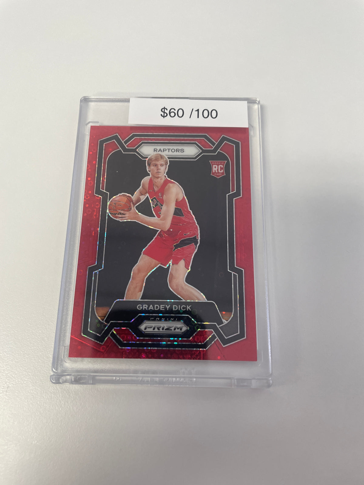 Prizm Gradey Dick Red Disco /100 #134