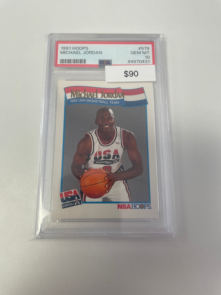 1991 Topps Michael Jordan PSA 10 