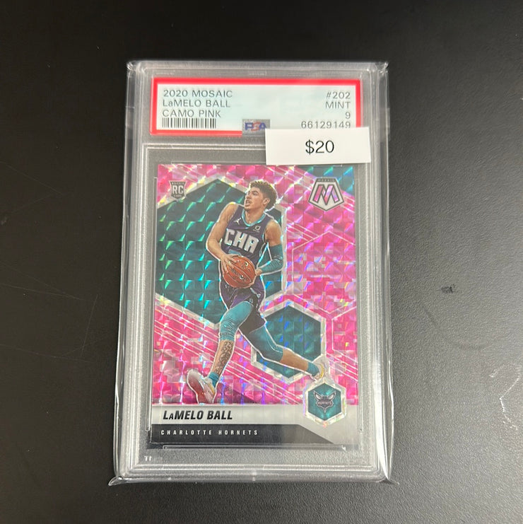 2020 Mosaic Lamelo Ball Pink Reactive 