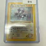 Pokemon Lt. Surge’s Magneton Holo LP #8/132