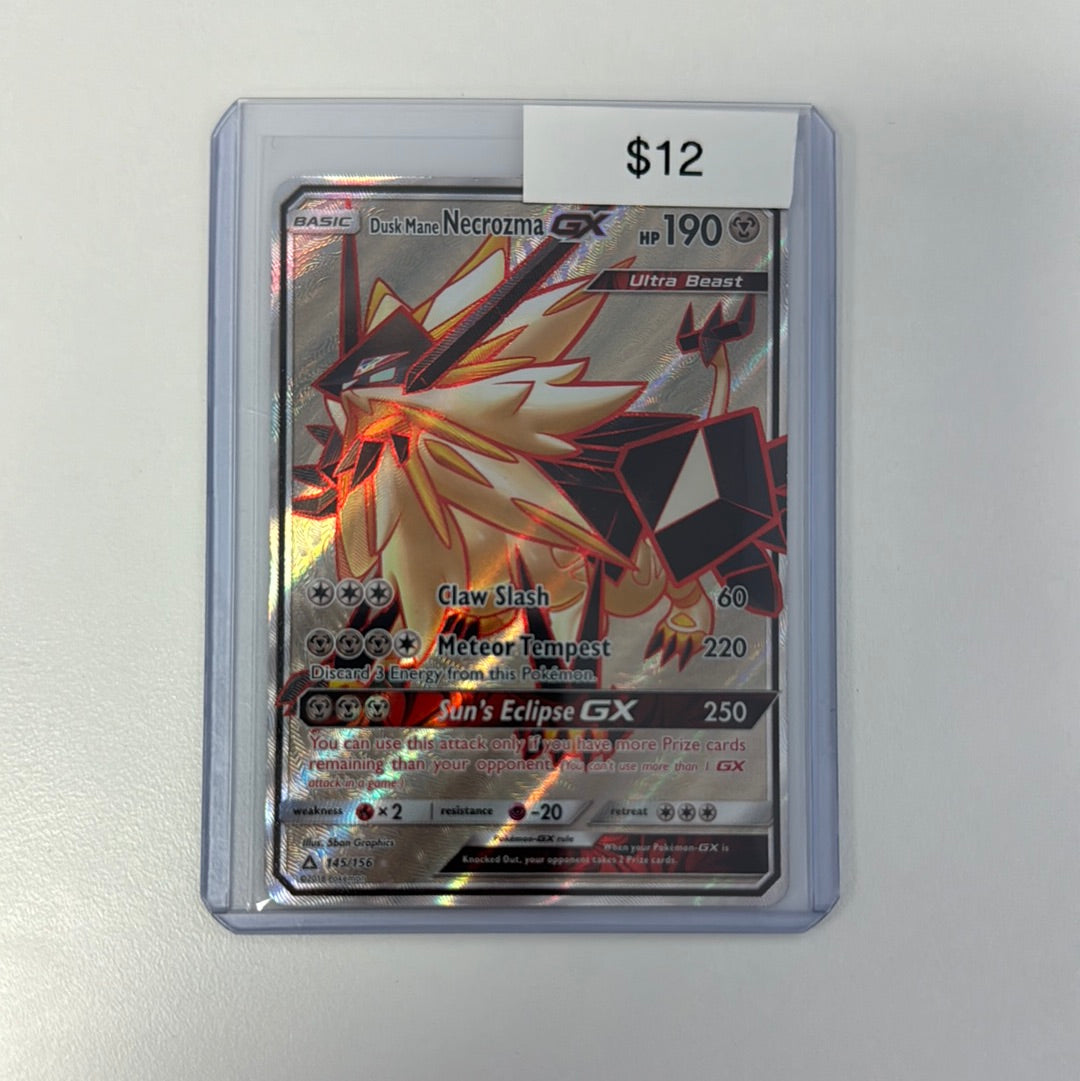 Pokémon Dusk Mane Nevrozma GX 145/156