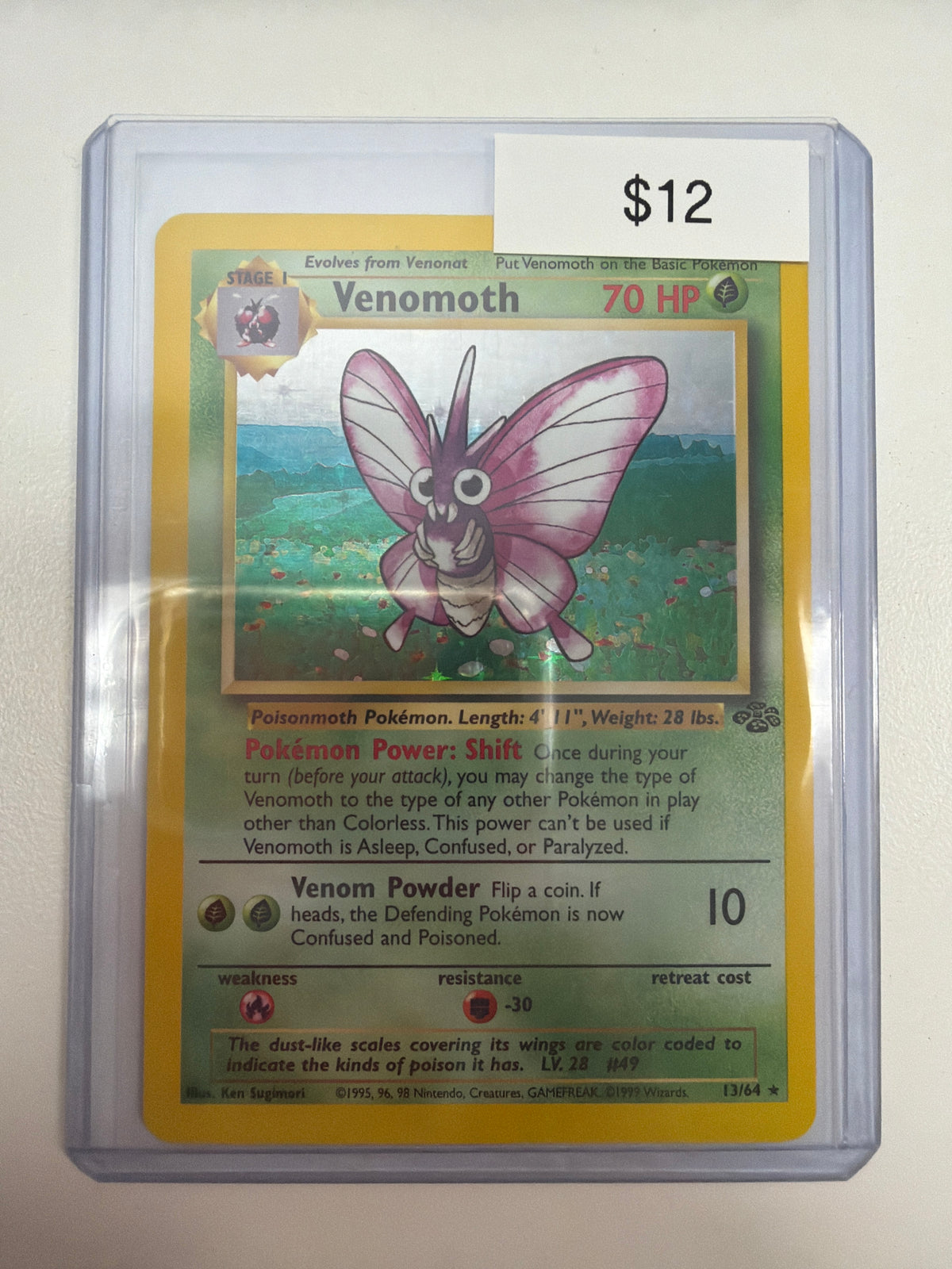 Pokemon Venomoth 13/64