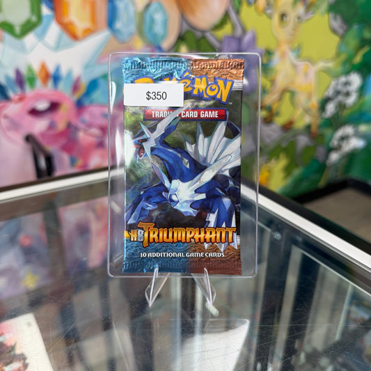 pokemon hs triumphant booster pack Blister and Stadium cards plus a new Special Energy card give you new strategies and deck ideas Blister Pack Prices | Pokemon
