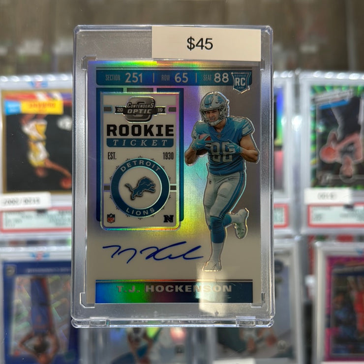 2019 Contenders Optic TJ Hockenson Auto 