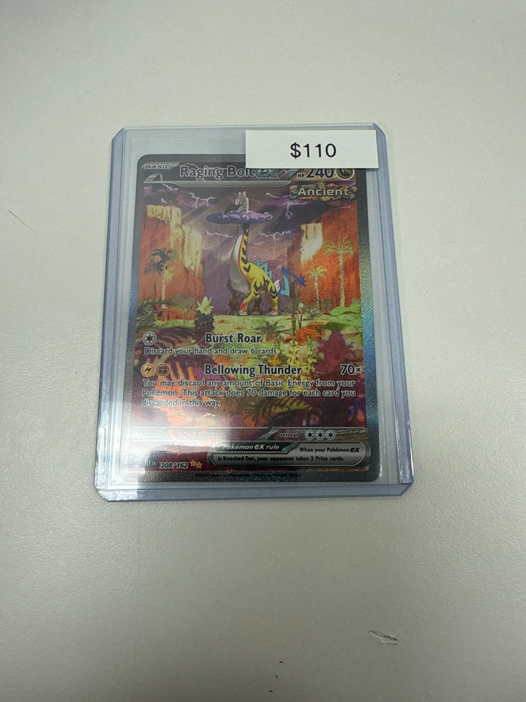 Pokémon Temporal Forces Raging Bolt EX 208/162