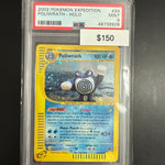 Pokémon Expedition Poliwrath Holo #24 PSA 9