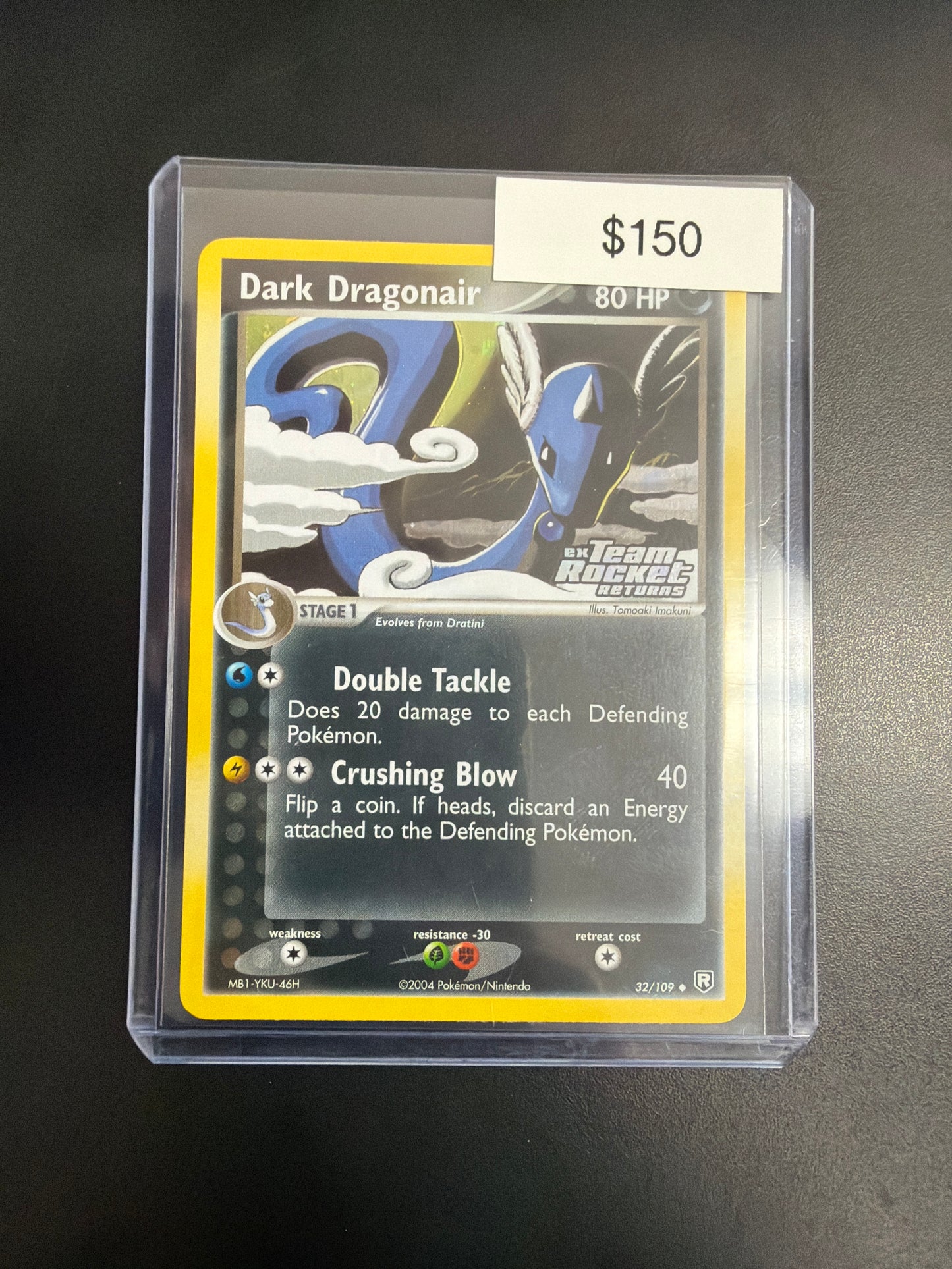Pokemon Dark Dragonaire Ex Team Rocket Rev. Holo 32/109 NM