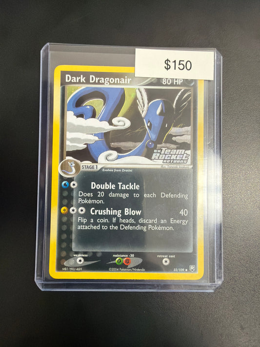 Pokemon Dark Dragonaire Ex Team Rocket Rev. Holo 32/109 NM