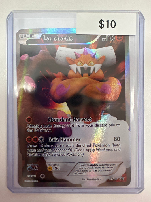 Pokemon Landorus Full Art Promo BW41
