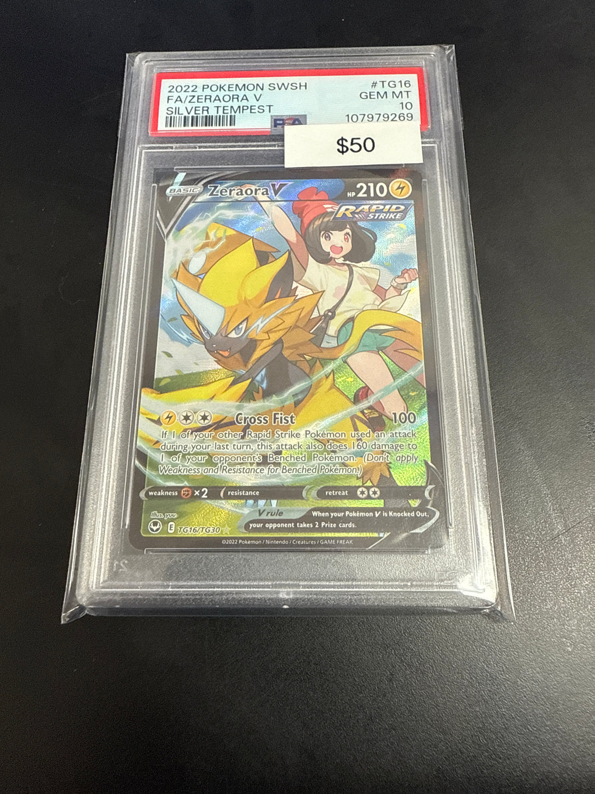 Pokemon Zeroara V PSA 10
