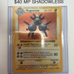 Pokemon Magneton Shadolwess 9/102 MP