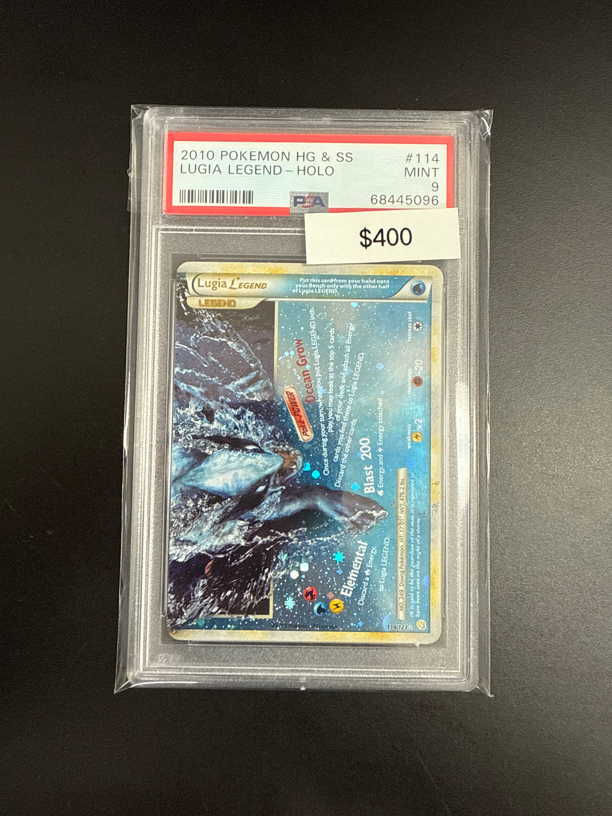Pokémon Lugia Legend Holo 114 PSA 9