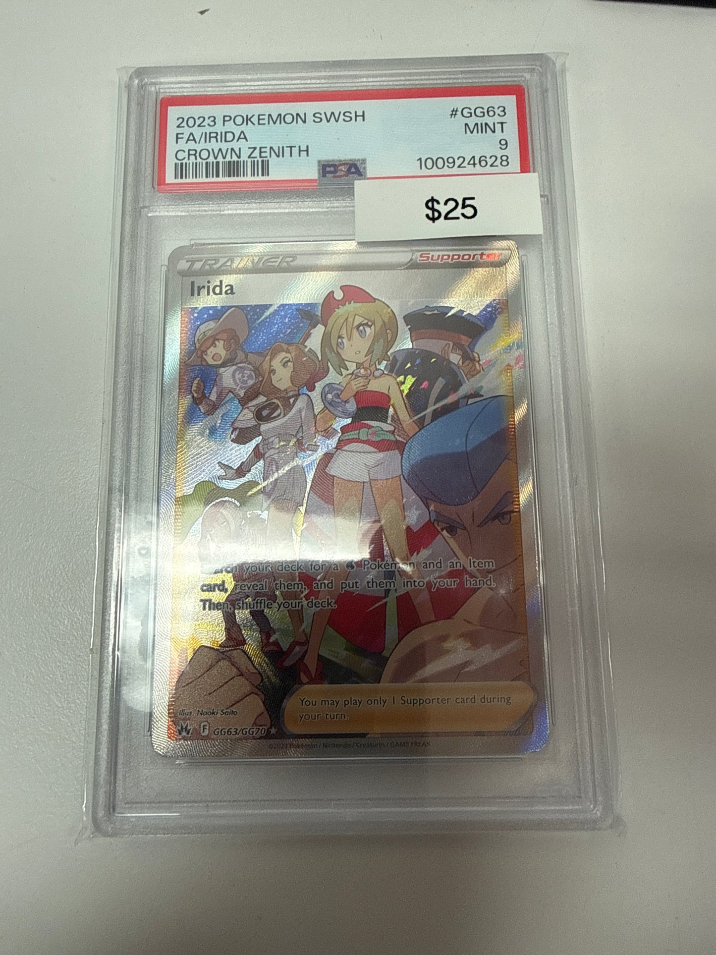 Pokemon Irida #gg63/gg70 PSA 9