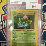 Pokemon Ivysaur 30/102 1st Edition PSA 5