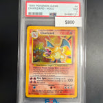 Pokemon Base Set Charizard #4/102 PSA 7
