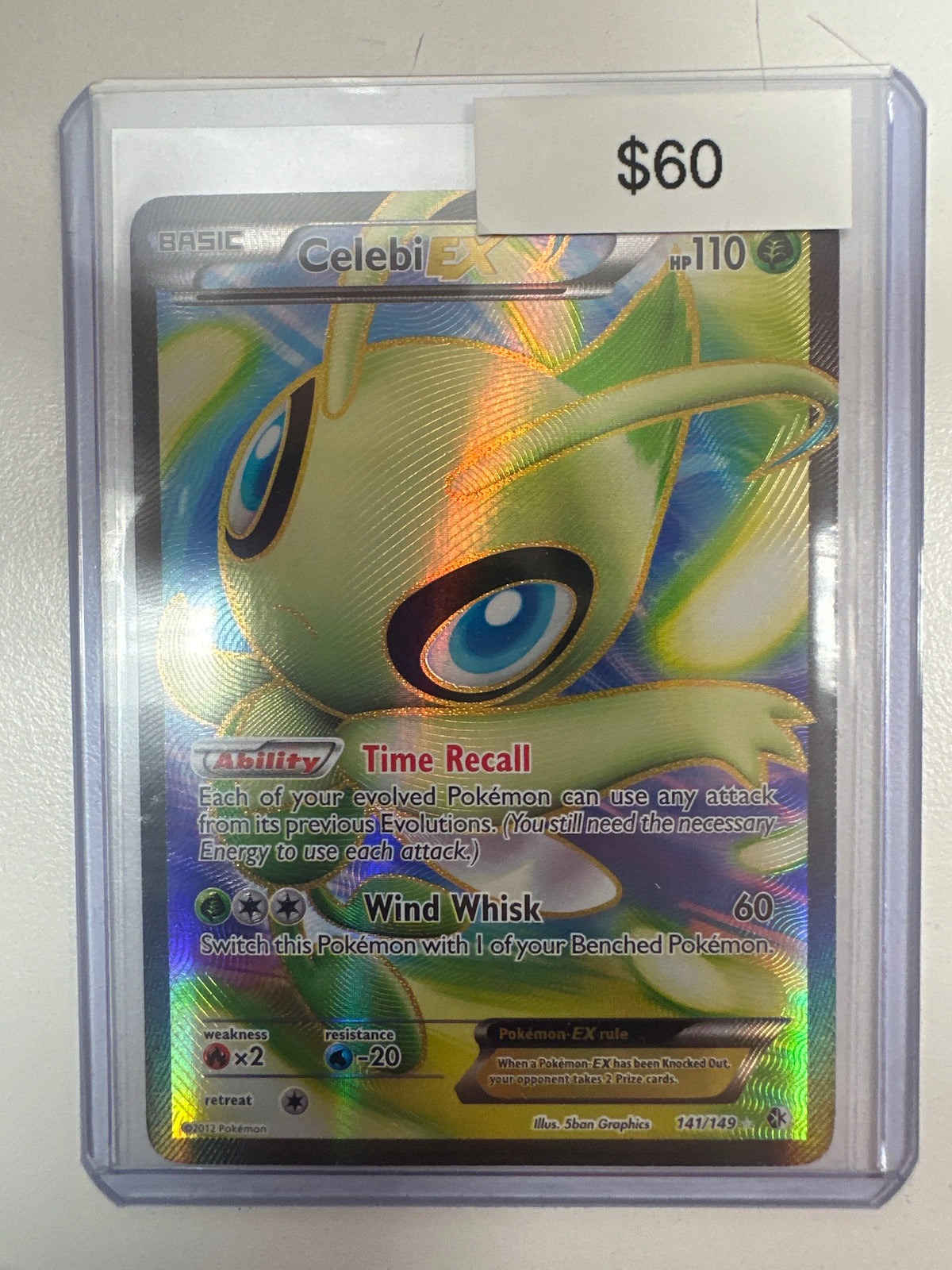 Pokemon Celebi EX 141/149